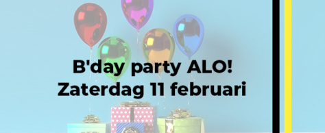 Birthday party ALO op 11 februari